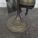 Brass fireplace tool set with four accessories
