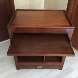 Solid bamboo wood desk