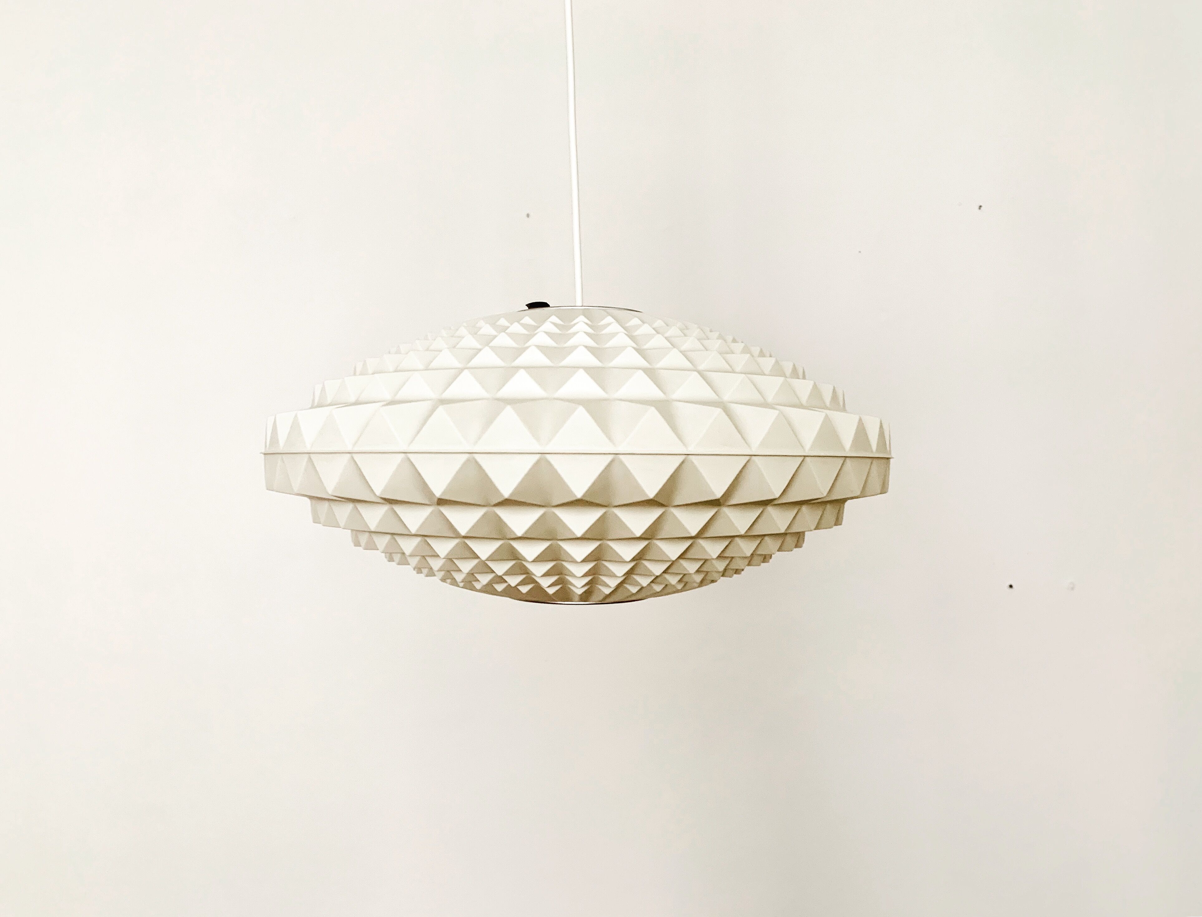 Mid Century Origami pendant lamp by Erco Germany