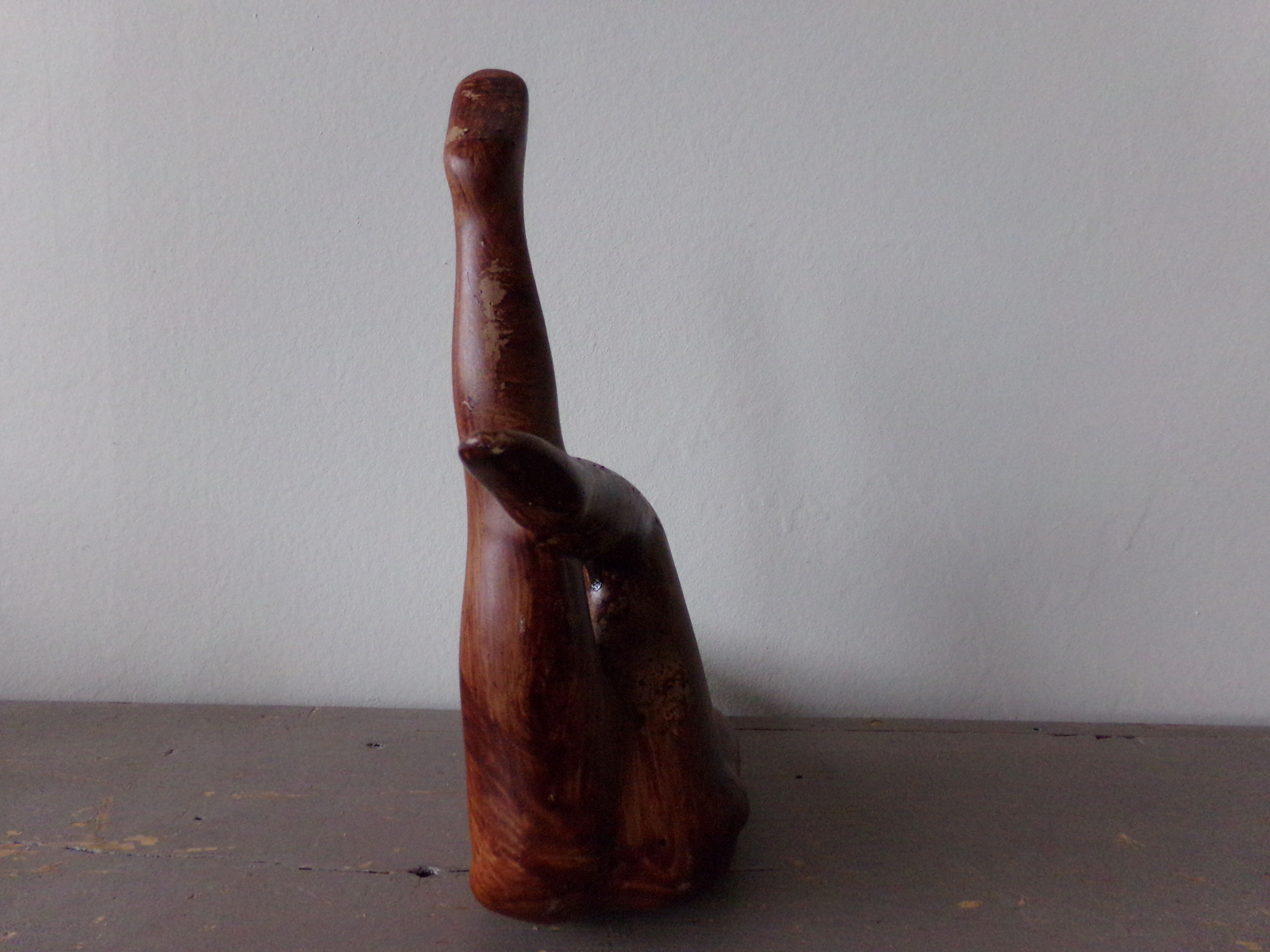 Ceramic woman's sculpture