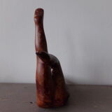 Ceramic woman's sculpture