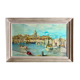 Oil on canvas representing "The old port of Marseille" signed H.CONDORE