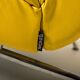 Mid Century / Modernist / Bauhaus Style  Chaise in yellow leather / chrome