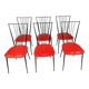 Set of six vintage chairs