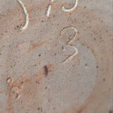 Service trio in pyrite stone Puisaye Jean-Pierre Prud'homme.