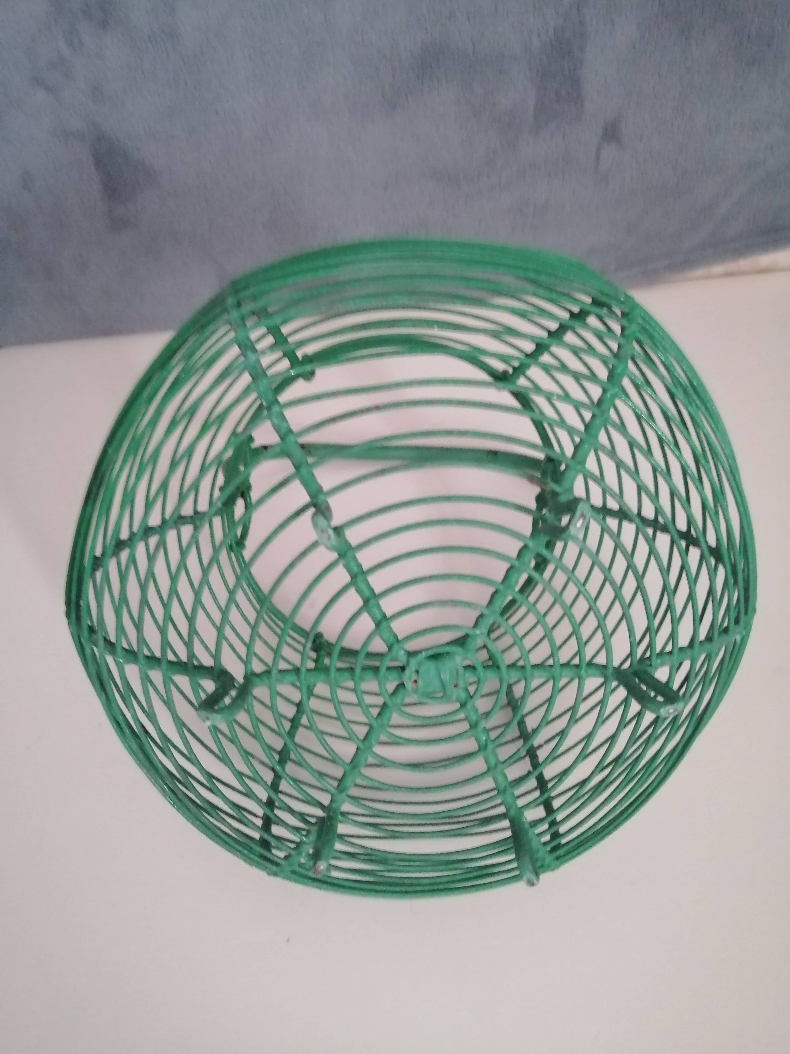 Panier a salade vintage en metal