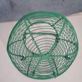 Vintage metal salad basket