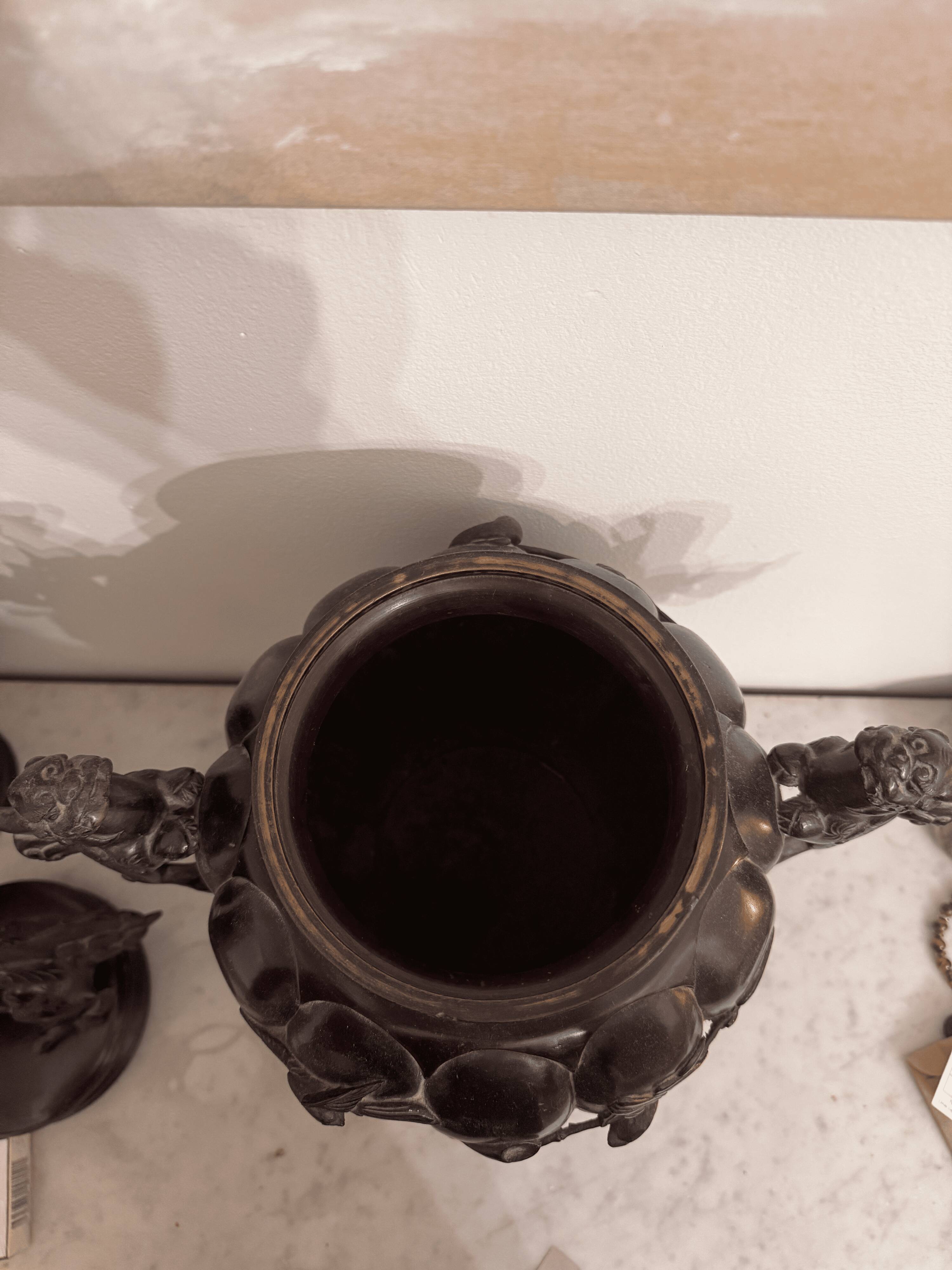 Chinese bronze vases
