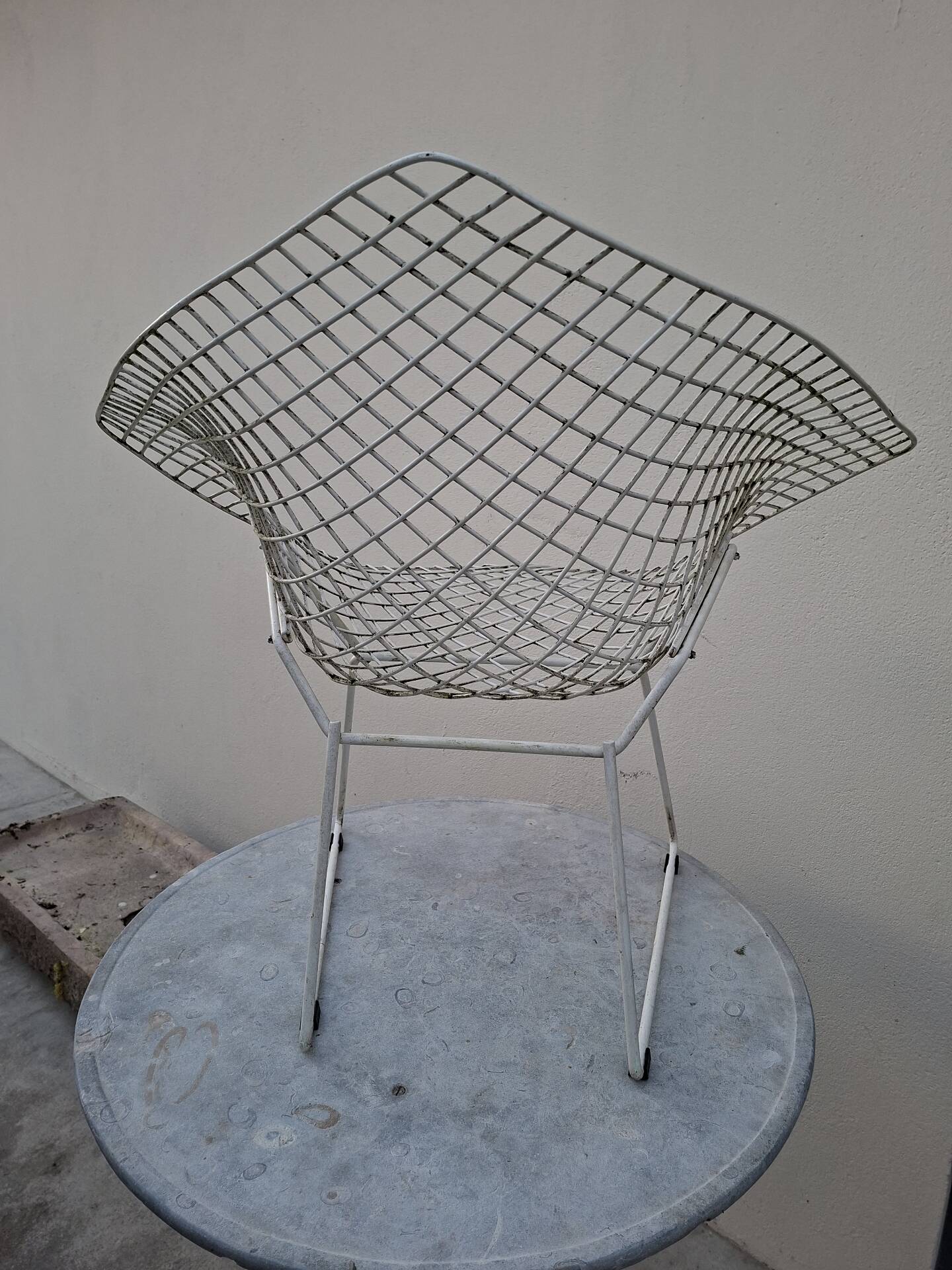 Diamond chair by Harry Bertoia for Knoll