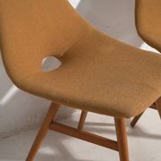 Chaises décoratives vintage (c.1950). Ensemble de 2 pièces