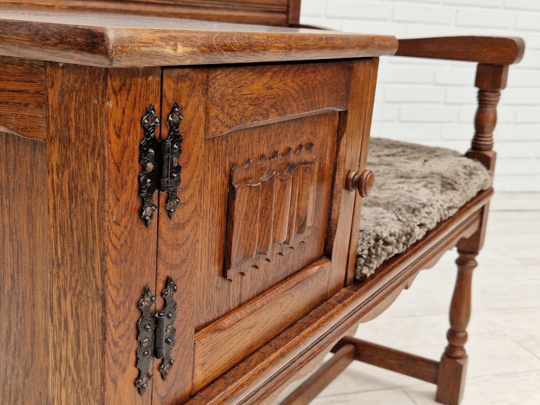 1950s scandinavian seater dresser in oak