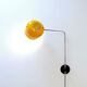 Yellow wall lamp Space Age by Arnold Berges for Staff – Germany, 1970s