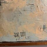Oil on canvas signed Jean Godin