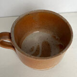 2 large stoneware cups
