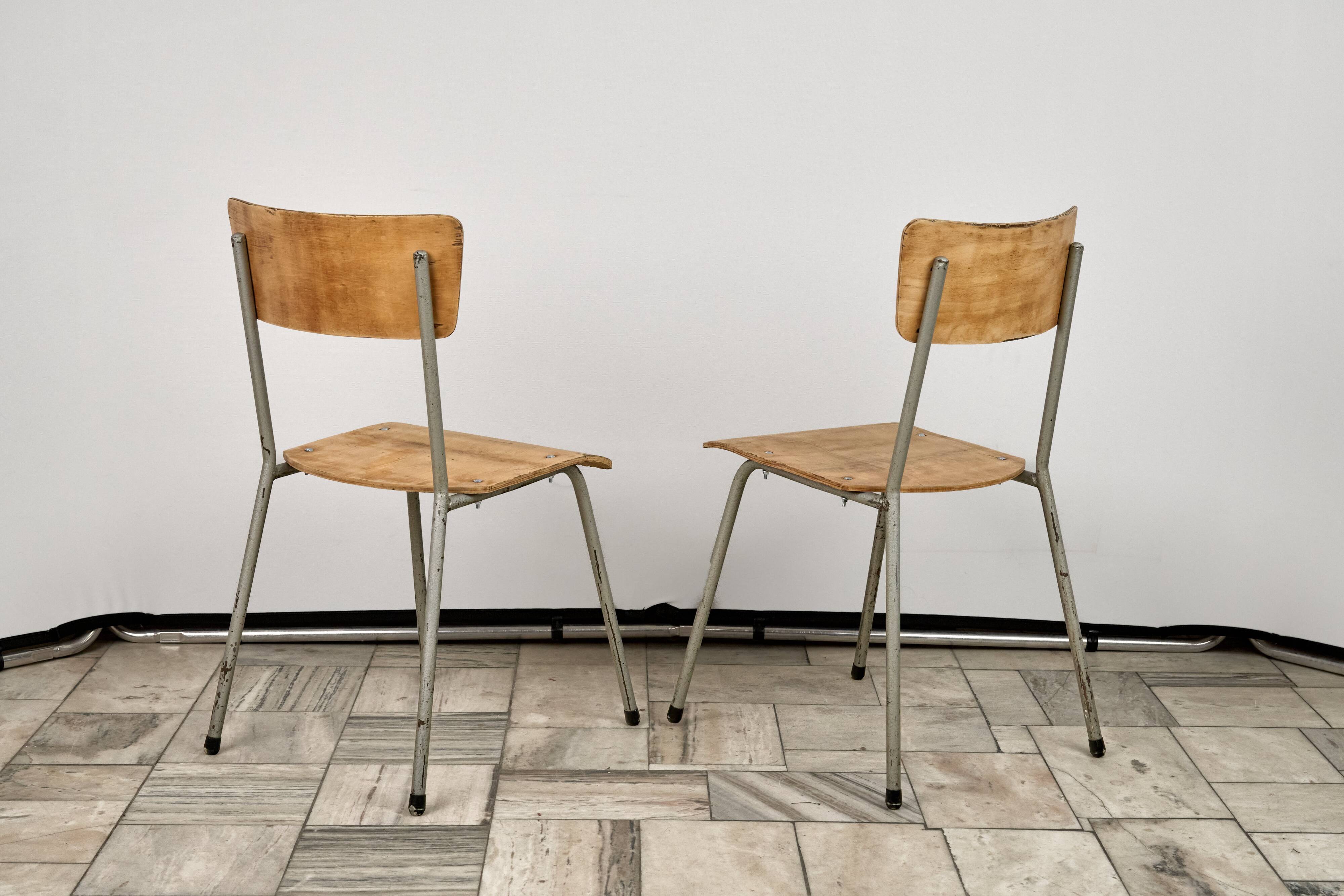 Set of 4 Vintage Chairs, 1960s, Czechoslovakia