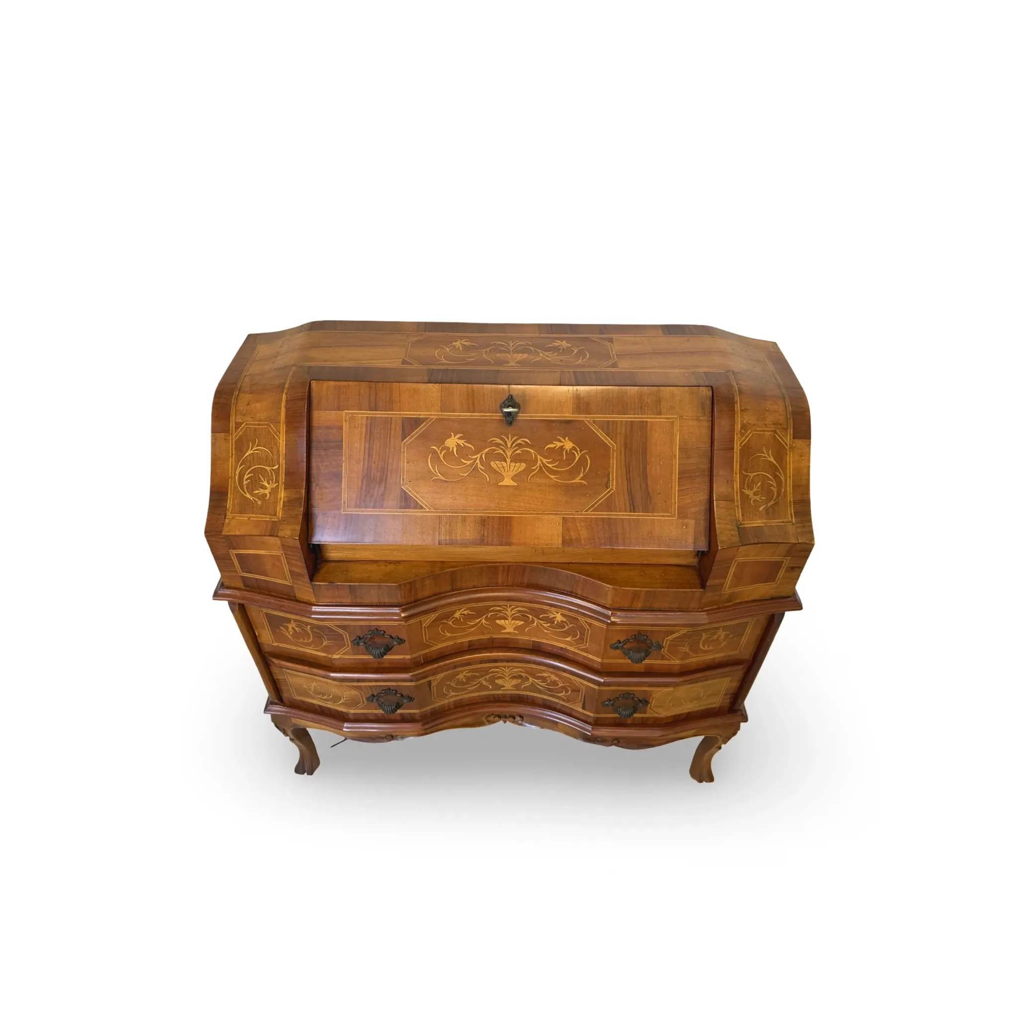 Venetian wood bureau/secretaire made in Italy in th