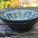 Vintage ceramic bowl signed Y. Le Mieux from the 60s-70s.