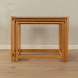 1960s nesting tables by Kurt Østervig for K.P. Møbler