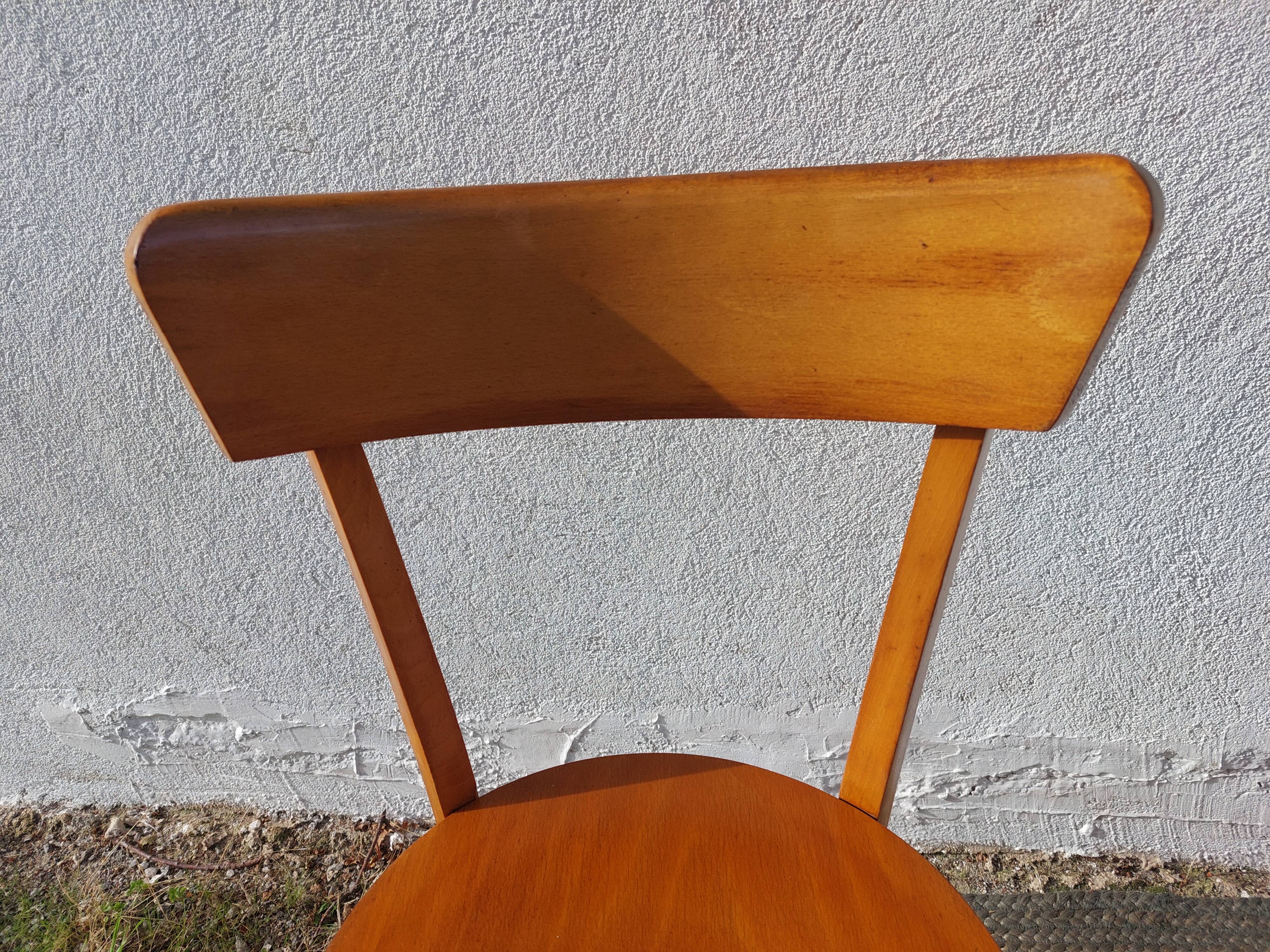 6 chaises bistrot Luterma, vintage
