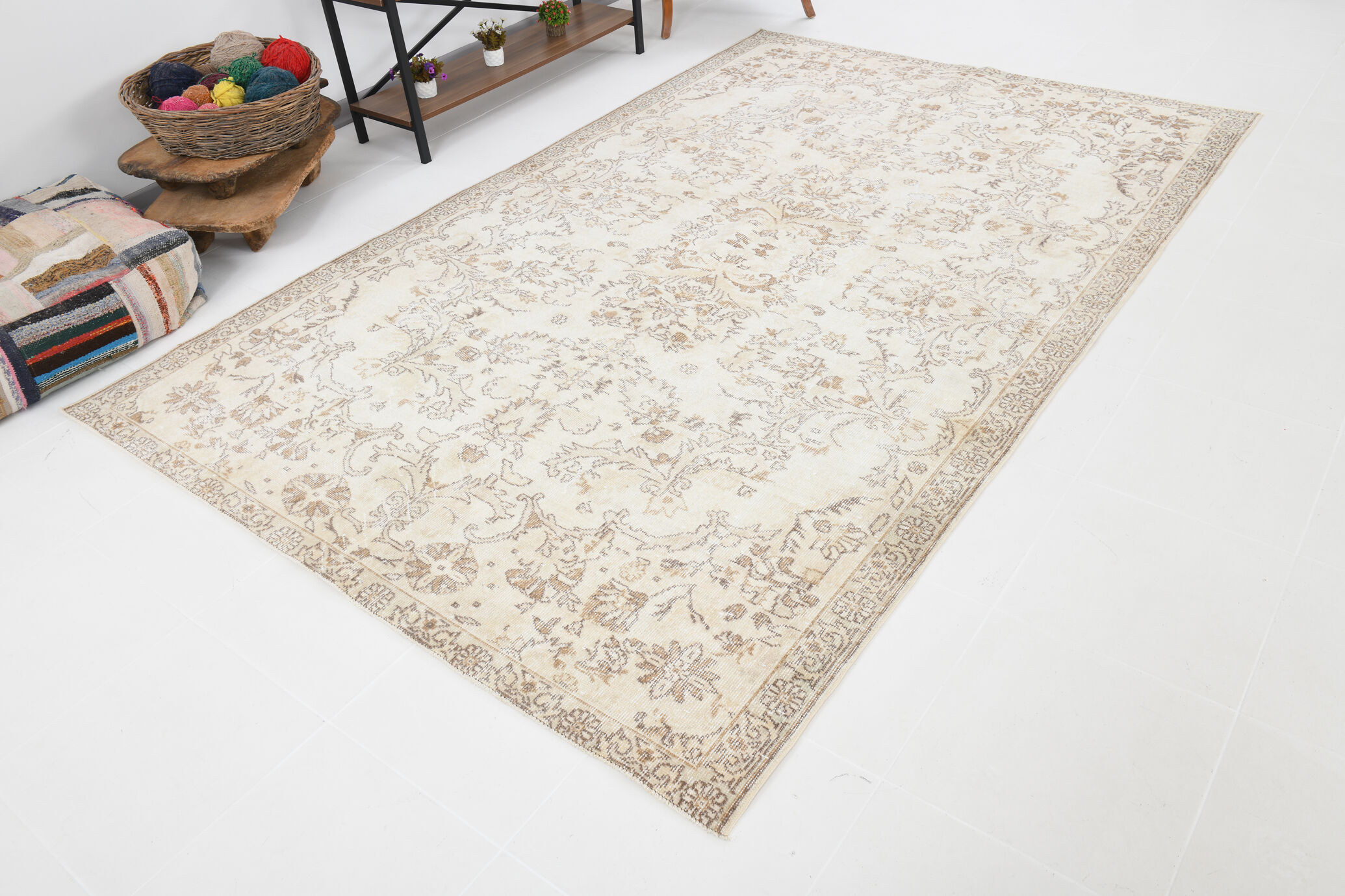 6x10 classic oriental vintage rug 189x297cm