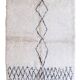 Beni Ourain rug from the Moroccan Atlas - 228 x 161 cm