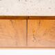 Mid-Century Modern Sideboard, Wood and Travertine, 1970s