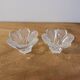 Pair of crystal candlesticks from Arques