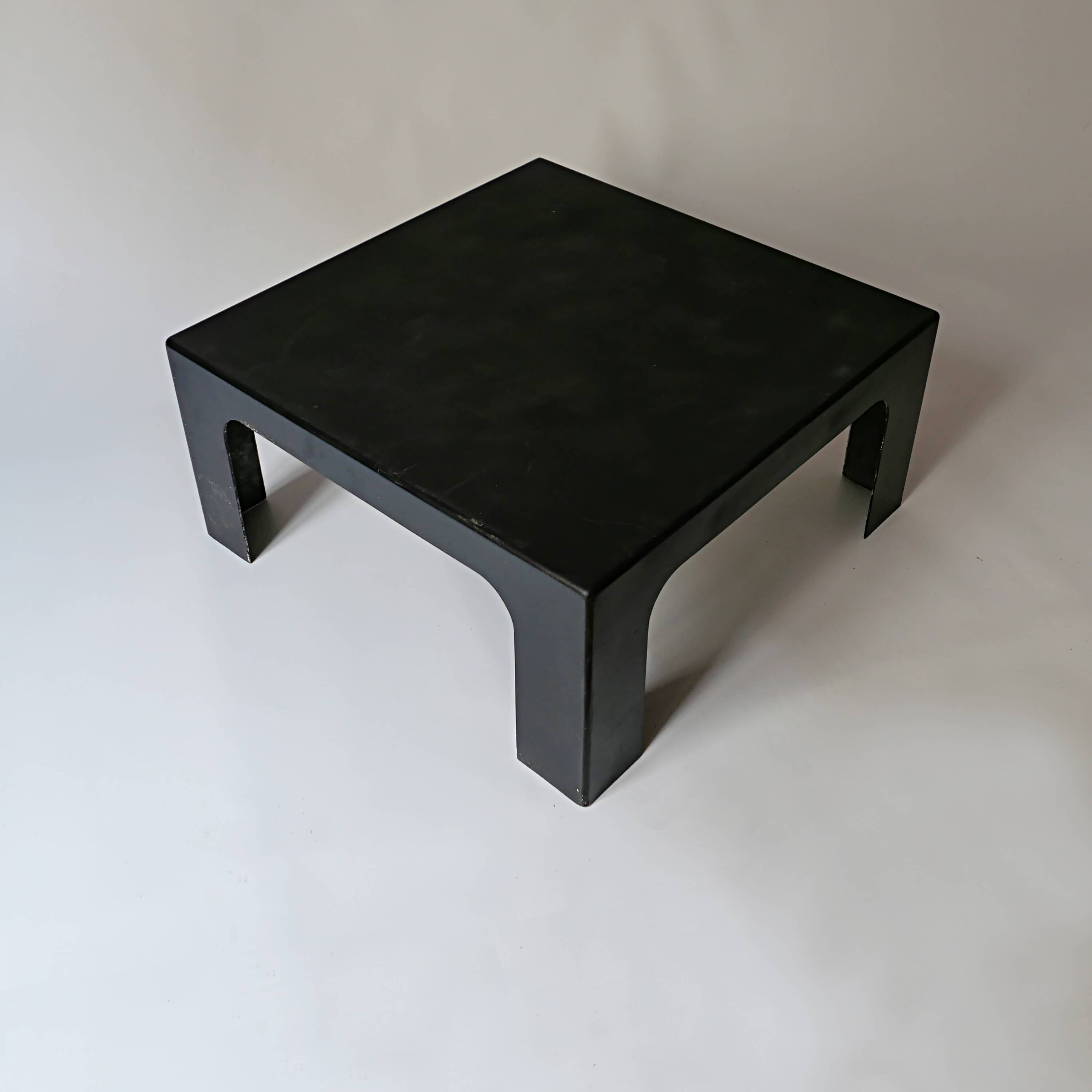 Vintage fiberglass coffee table from the 1970s