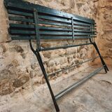 Antique folding garden bench – France – 1930s