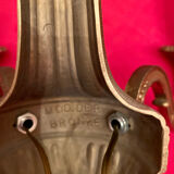 5-spoke chandelier and its 2 sconces in real bronze