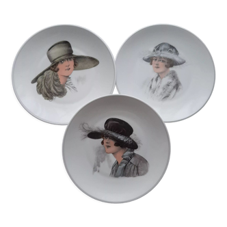 Women's plate art deco Chauvigny