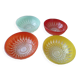 Set de 4 coupelles en verre vintage années 60-70