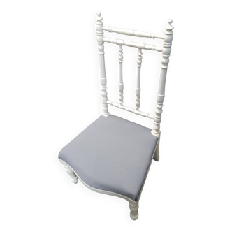Chaise prie-Dieu style provençal