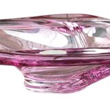 Val Saint-Lambert crystal centrepiece – Wave model circa 1950