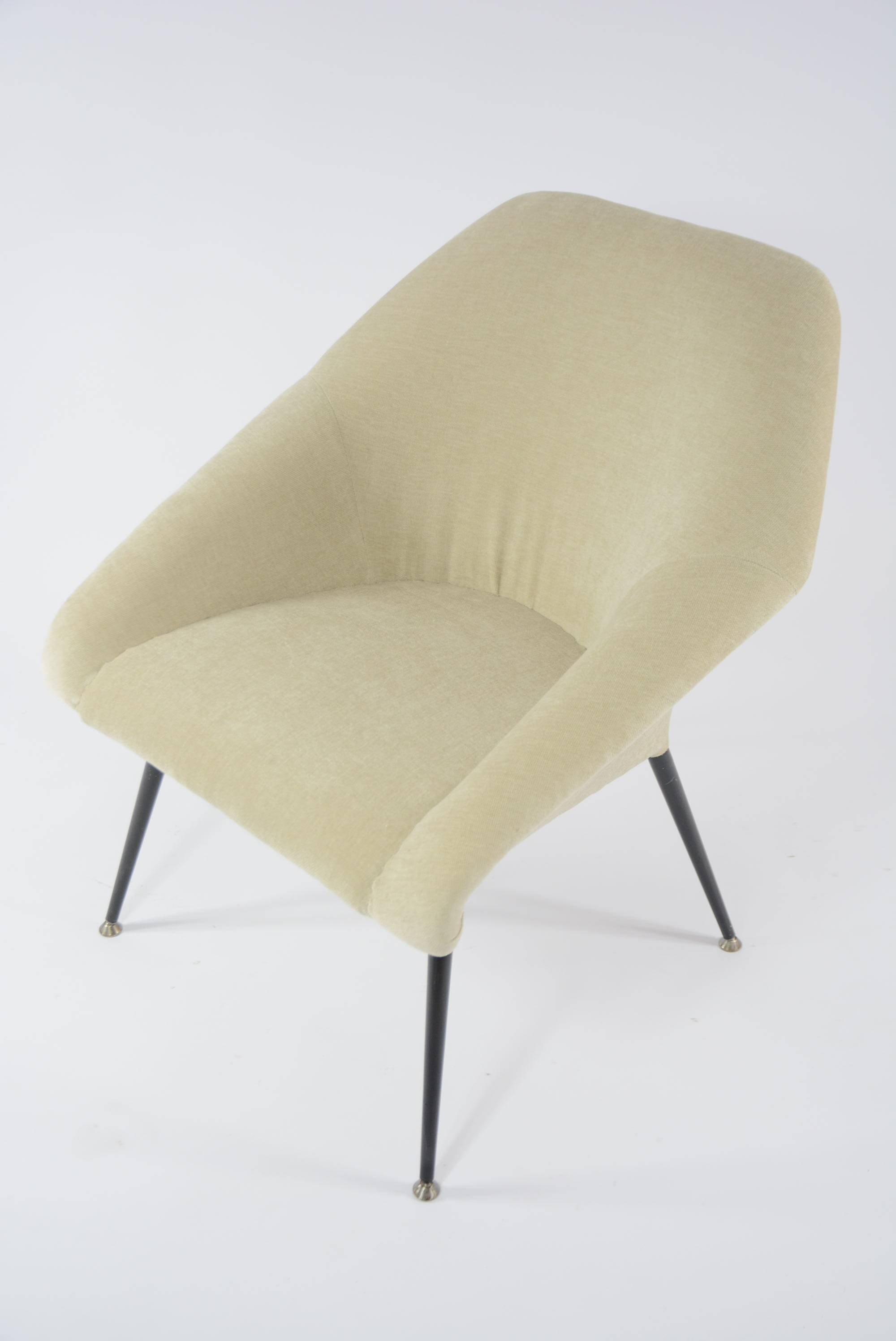 Coquille armchair cream/beige