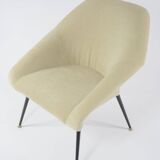 Coquille armchair cream/beige