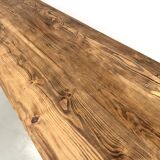 Large XXL Farm Table in Pine – Tapered Legs – L367 cm