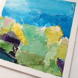 Original painting landscape Provence