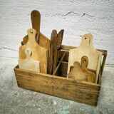 Wooden toolbox