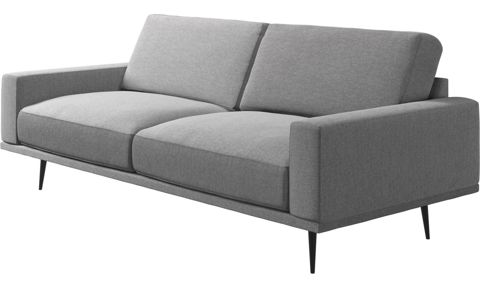 Canape Bo Concept Carlton 2 1/2 places Bristol Grey Clear - 2 years excellent state