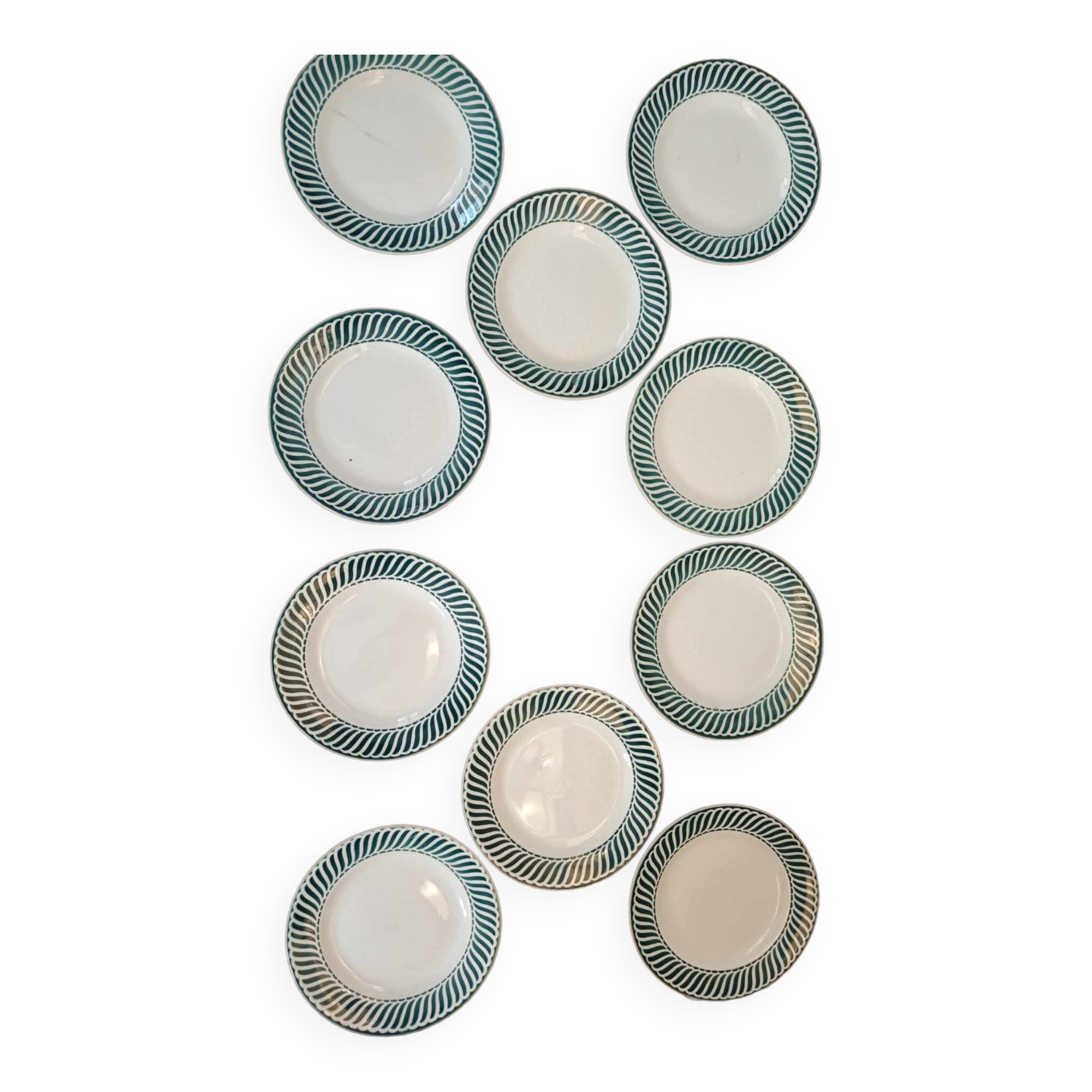 Digoin Sarreguemines plates