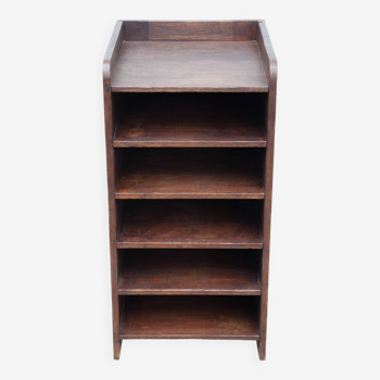 Meuble bois vintage, meuble de rangement, meuble à étagères, bureau, déco intérieur