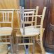 Un lot de 7 chaises