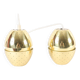 Hans-agne jakobsson pair of egg-shaped ceiling lights, florina model t790