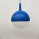 Vintage Space Age Blue Ceiling Lamp Väster by Knut Hagberg for Ikea, Sweden