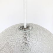 Suspension en verre de glace Doria Leuchten