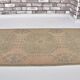 Anatolian oushak hallway runner rug