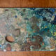 Old painter's palette
