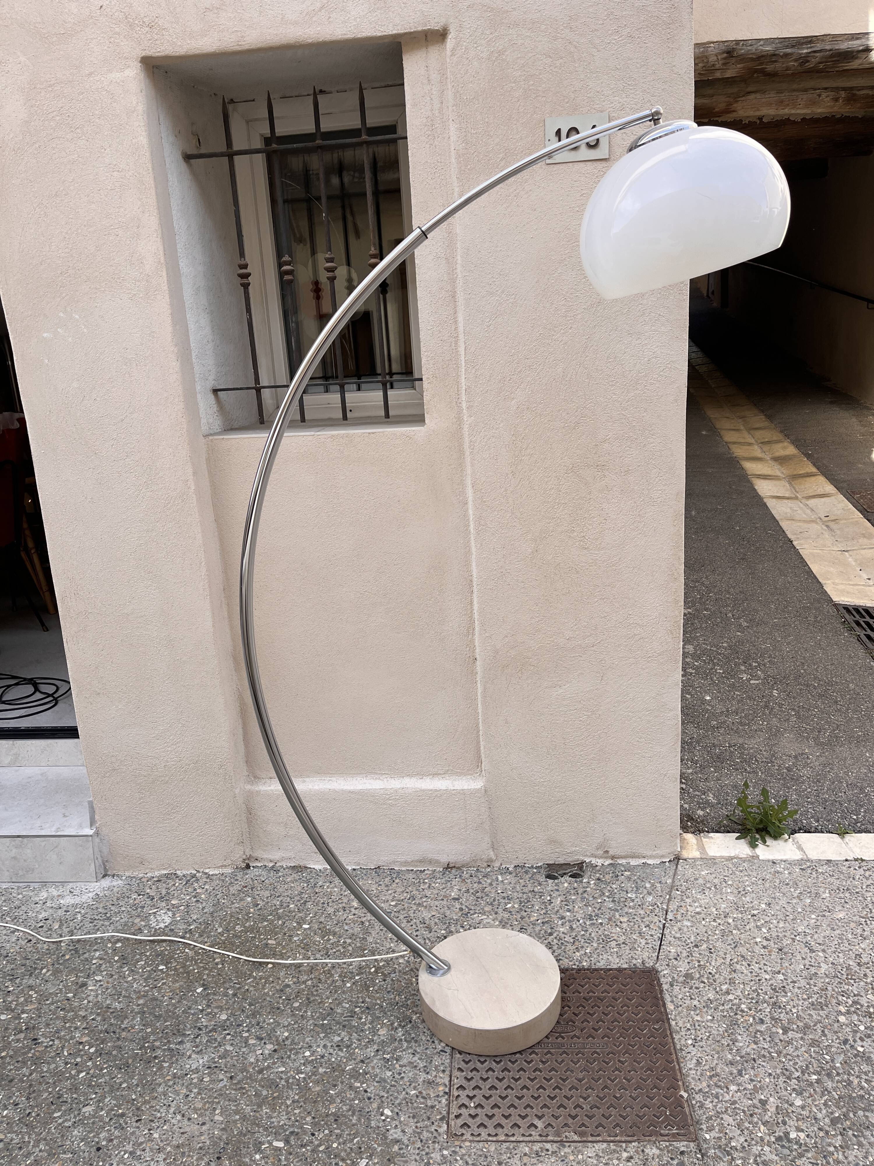 Lampadaire arc, années 70
