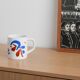 Porcelain mug, Danish design, 1998, manufacturer: Royal Copenhagen